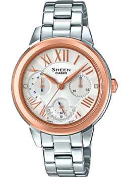 

Японские наручные женские часы Casio SHE-3059SG-7A. Коллекция Sheen