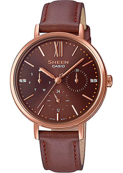 

Японские наручные женские часы Casio SHE-3064PGL-5AUER. Коллекция Sheen