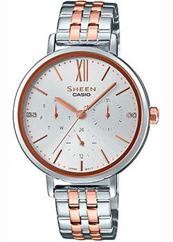 

Японские наручные женские часы Casio SHE-3064SPG-7AUER. Коллекция Sheen