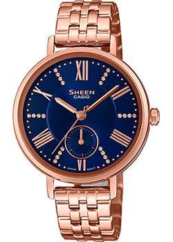 

Японские наручные женские часы Casio SHE-3066PG-2AUEF. Коллекция Sheen