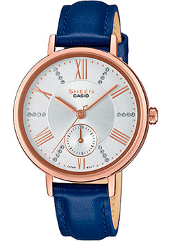 

Японские наручные женские часы Casio SHE-3066PGL-7AUEF. Коллекция Sheen