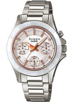 

Японские наручные женские часы Casio SHE-3503SG-7A. Коллекция Sheen