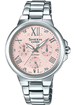 

Японские наручные женские часы Casio SHE-3511D-4A. Коллекция Sheen