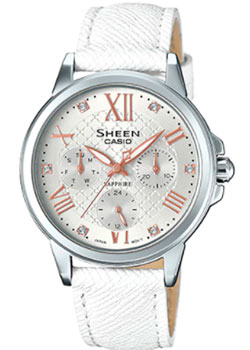 

Японские наручные женские часы Casio SHE-3511L-7A. Коллекция Sheen