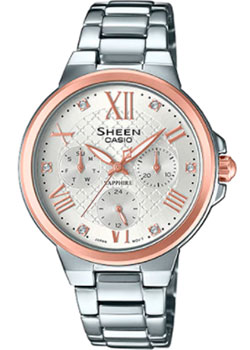 

Японские наручные женские часы Casio SHE-3511SG-7A. Коллекция Sheen