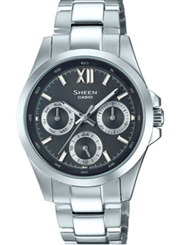

Японские наручные женские часы Casio SHE-3512D-1A. Коллекция Sheen