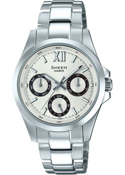 

Японские наручные женские часы Casio SHE-3512D-7A. Коллекция Sheen