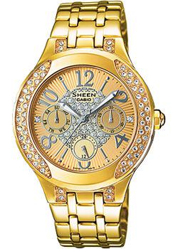 все цены на Casio Часы Casio SHE-3803GD-9A. Коллекция Sheen онлайн