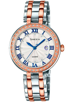 

Японские наручные женские часы Casio SHE-4034BSG-7B. Коллекция Sheen