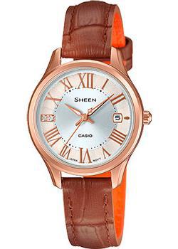 

Японские наручные женские часы Casio SHE-4050PGL-7A. Коллекция Sheen