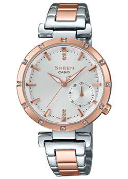 

Японские наручные женские часы Casio SHE-4051SPG-7A. Коллекция Sheen