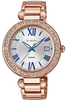 

Японские наручные женские часы Casio SHE-4057PG-7AUER. Коллекция Sheen