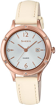 

Японские наручные женские часы Casio SHE-4533PGL-7AUER. Коллекция Sheen