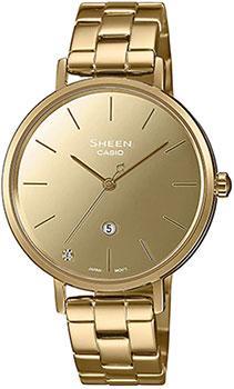 

Японские наручные женские часы Casio SHE-4544G-9AUDF. Коллекция Sheen