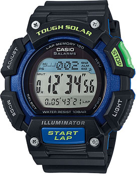 

Японские наручные мужские часы Casio STL-S110H-1B. Коллекция Digital