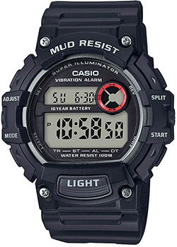

Японские наручные мужские часы Casio TRT-110H-1AVEF. Коллекция Digital