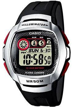 

Японские наручные мужские часы Casio W-210-1D. Коллекция Digital