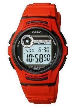

Японские наручные мужские часы Casio W-213-4A. Коллекция Digital