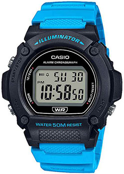 Часы Casio Digital W-219H-2A2VEF