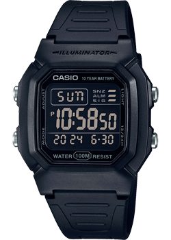 Часы Casio Digital W-800H-1B