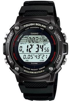 

Японские наручные мужские часы Casio W-S200H-1B. Коллекция Digital