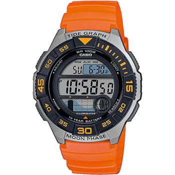 

Японские наручные мужские часы Casio WS-1100H-4AVEF. Коллекция Digital