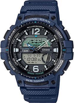 

Японские наручные мужские часы Casio WSC-1250H-2AVEF. Коллекция Digital