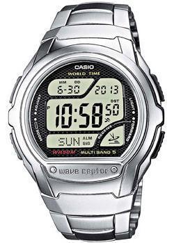 Японские наручные  мужские часы Casio WV-58DE-1A. Коллекция Wave Ceptor - фото 1