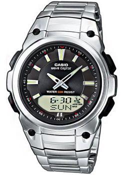 

Японские наручные мужские часы Casio WVA-109HDE-1A. Коллекция Wave Ceptor