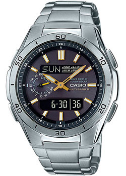 

Японские наручные мужские часы Casio WVA-M650D-1A2. Коллекция Wave Ceptor
