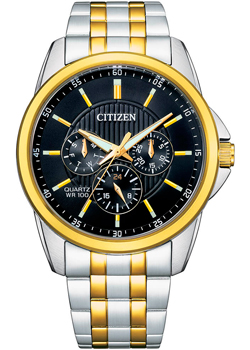Японские наручные  мужские часы Citizen AG8348-56E. Коллекция Basic