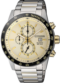 

Японские наручные мужские часы Citizen AN3604-58A. Коллекция Chronograph