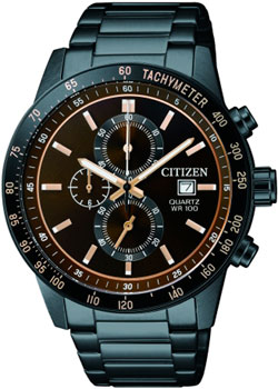 

Японские наручные мужские часы Citizen AN3605-55X. Коллекция Chronograph