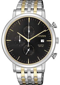 

Японские наручные мужские часы Citizen AN3614-54E. Коллекция Chronograph