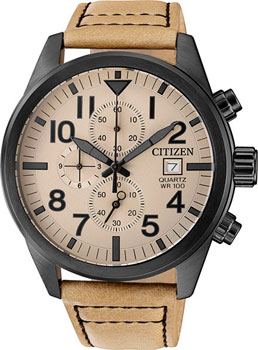 

Японские наручные мужские часы Citizen AN3625-07X. Коллекция Chronograph