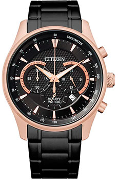 Японские наручные  мужские часы Citizen AN8196-55E. Коллекция Chronograph - фото 1