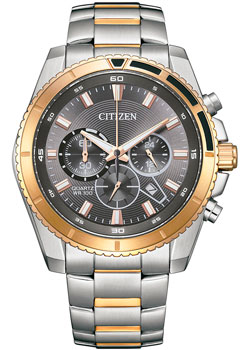 

Японские наручные мужские часы Citizen AN8204-59H. Коллекция Chronograph