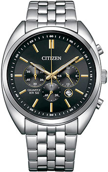 Японские наручные  мужские часы Citizen AN8210-56E. Коллекция Chronograph - фото 1