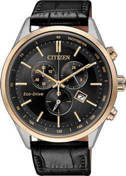 Японские наручные  мужские часы Citizen AT2144-11E. Коллекция Ecо-Drive - фото 1