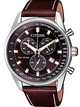 

Японские наручные мужские часы Citizen AT2396-19X. Коллекция Eco-Drive