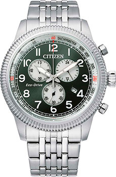 Японские наручные  мужские часы Citizen AT2460-89X. Коллекция Eco-Drive - фото 1