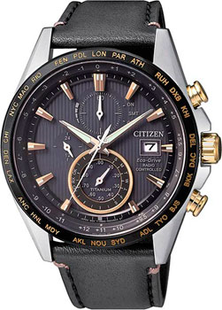 

Японские наручные мужские часы Citizen AT8158-14H. Коллекция Radio-Controlled