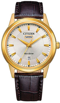 Японские наручные  мужские часы Citizen AW0102-13A. Коллекция Eco-Drive - фото 1