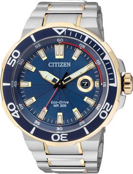 

Японские наручные мужские часы Citizen AW1424-62L. Коллекция Eco-Drive