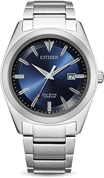 Японские наручные  мужские часы Citizen AW1640-83L. Коллекция Eco-Drive - фото 1