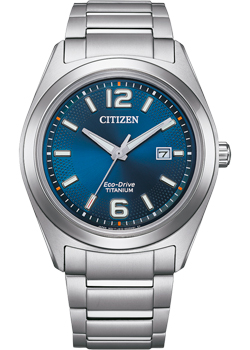 Японские наручные  мужские часы Citizen AW1641-81L. Коллекция Super Titanium - фото 1