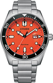 Японские наручные  мужские часы Citizen AW1760-81X. Коллекция Eco-Drive - фото 1