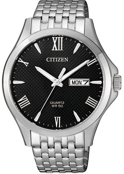 Японские наручные  мужские часы Citizen BF2020-51E. Коллекция Basic - фото 1
