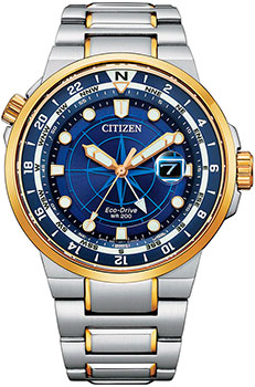 Японские наручные  мужские часы Citizen BJ7144-52L. Коллекция Eco-Drive