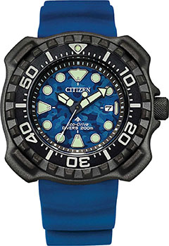 Японские наручные  мужские часы Citizen BN0227-09L. Коллекция Promaster - фото 1